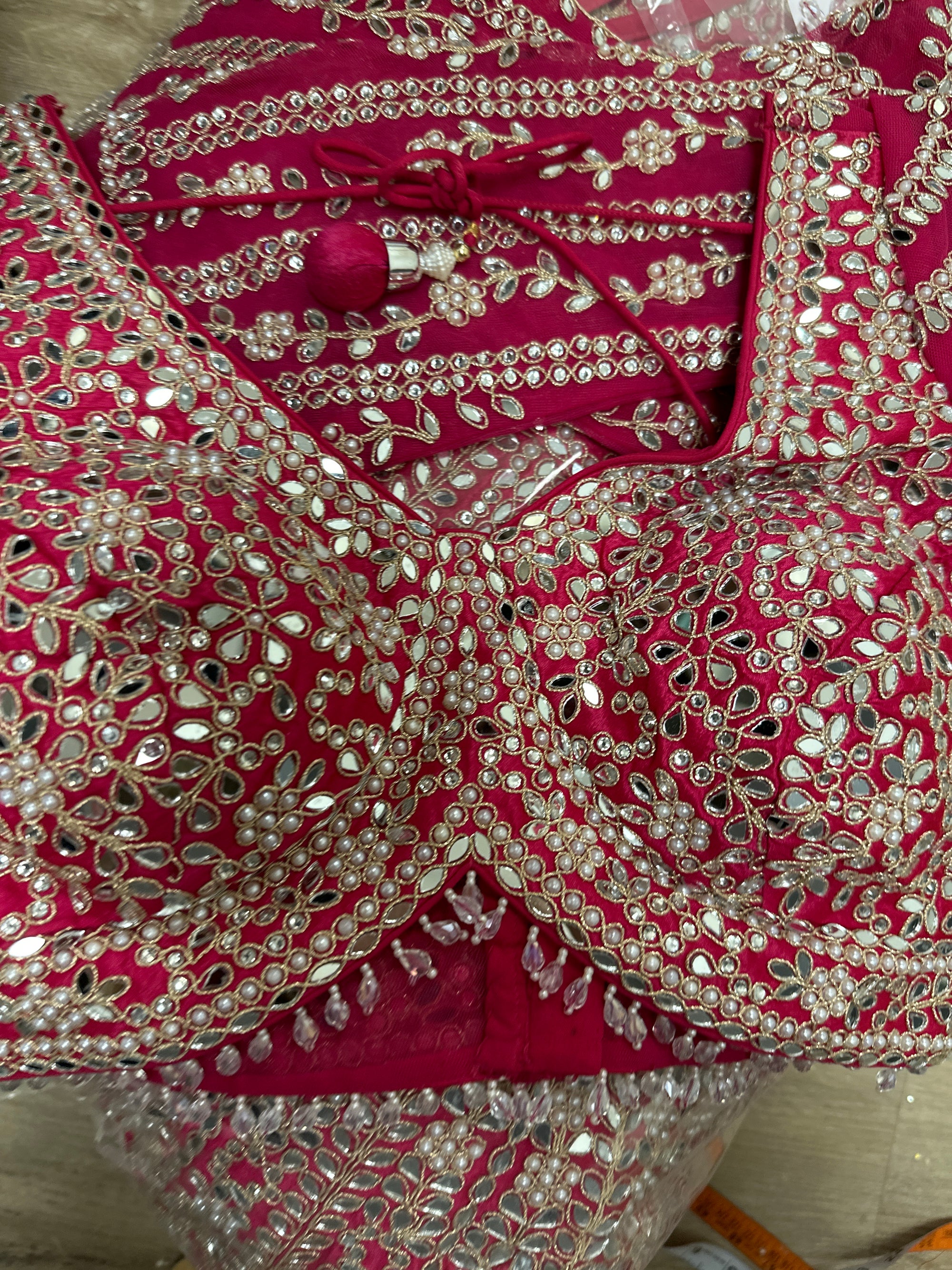 Ravishing Mirror Work Lehenga