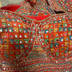 Magnificent Colourful Jaggo Lehenga