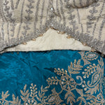 Beautiful Sharara with Blouse with Coloured Dupatta