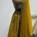 Printed Lehenga with Multi color Blouse