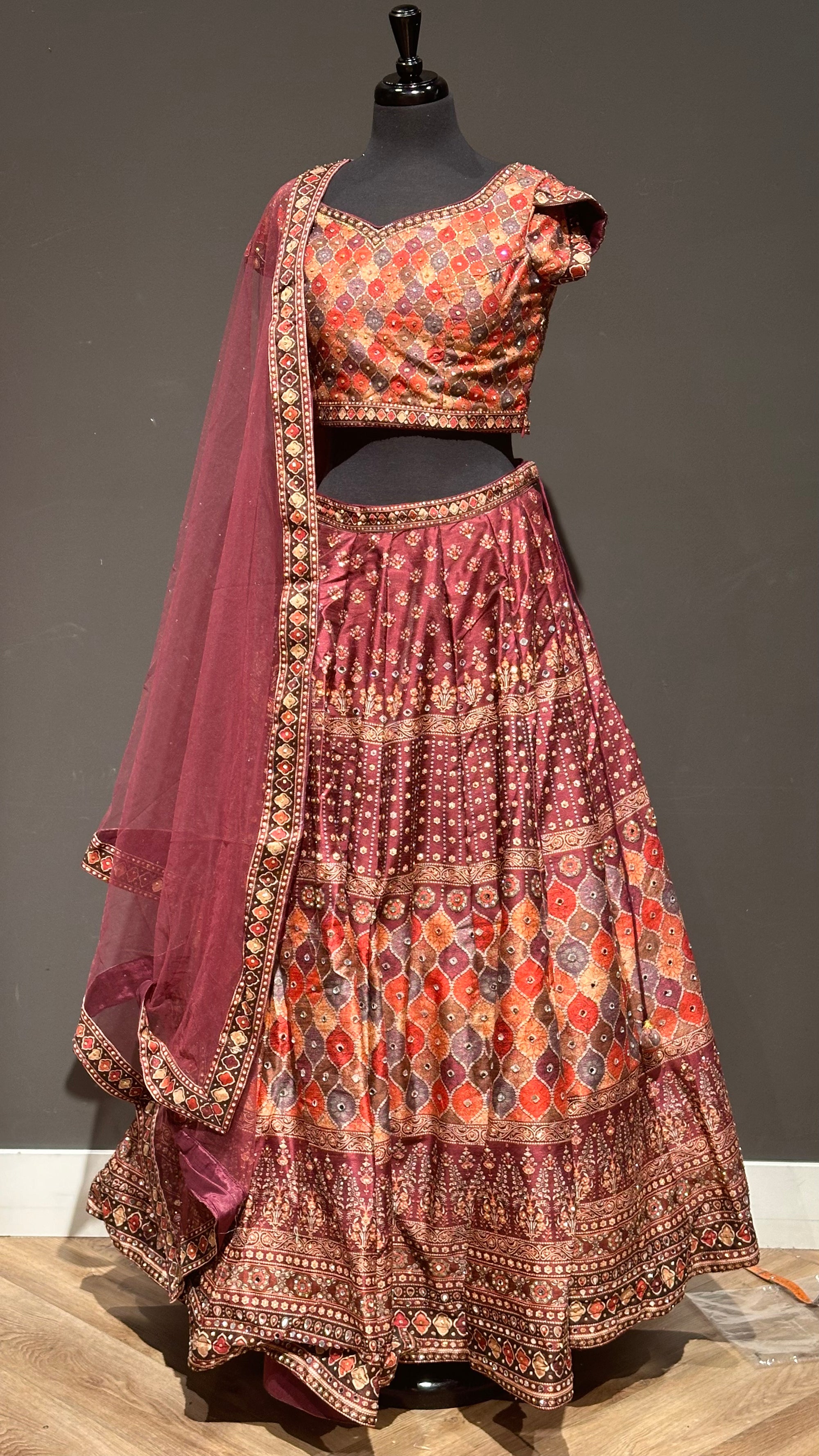 Digital print Lehenga