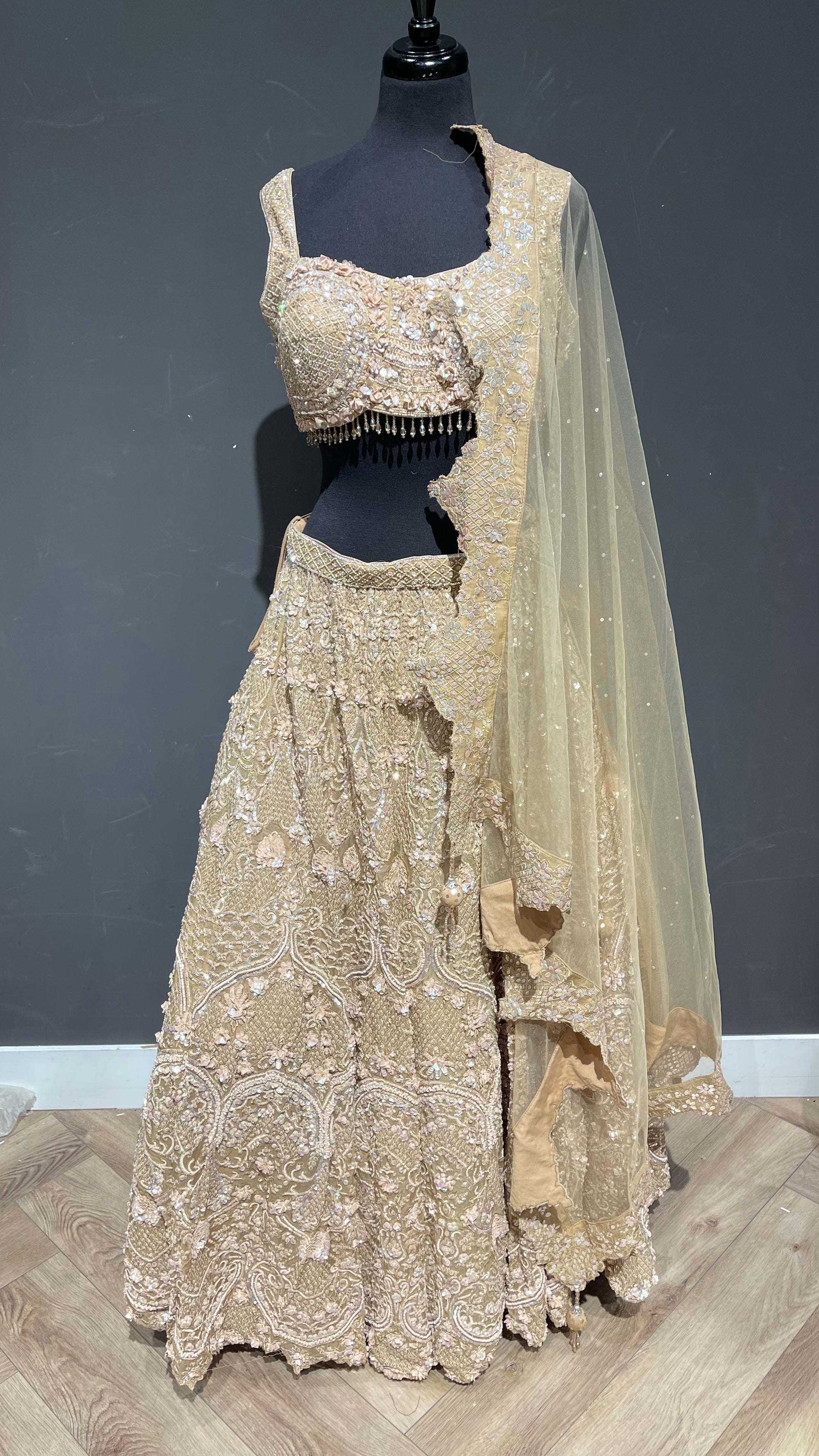 Stunning Heavy Reception Lehenga