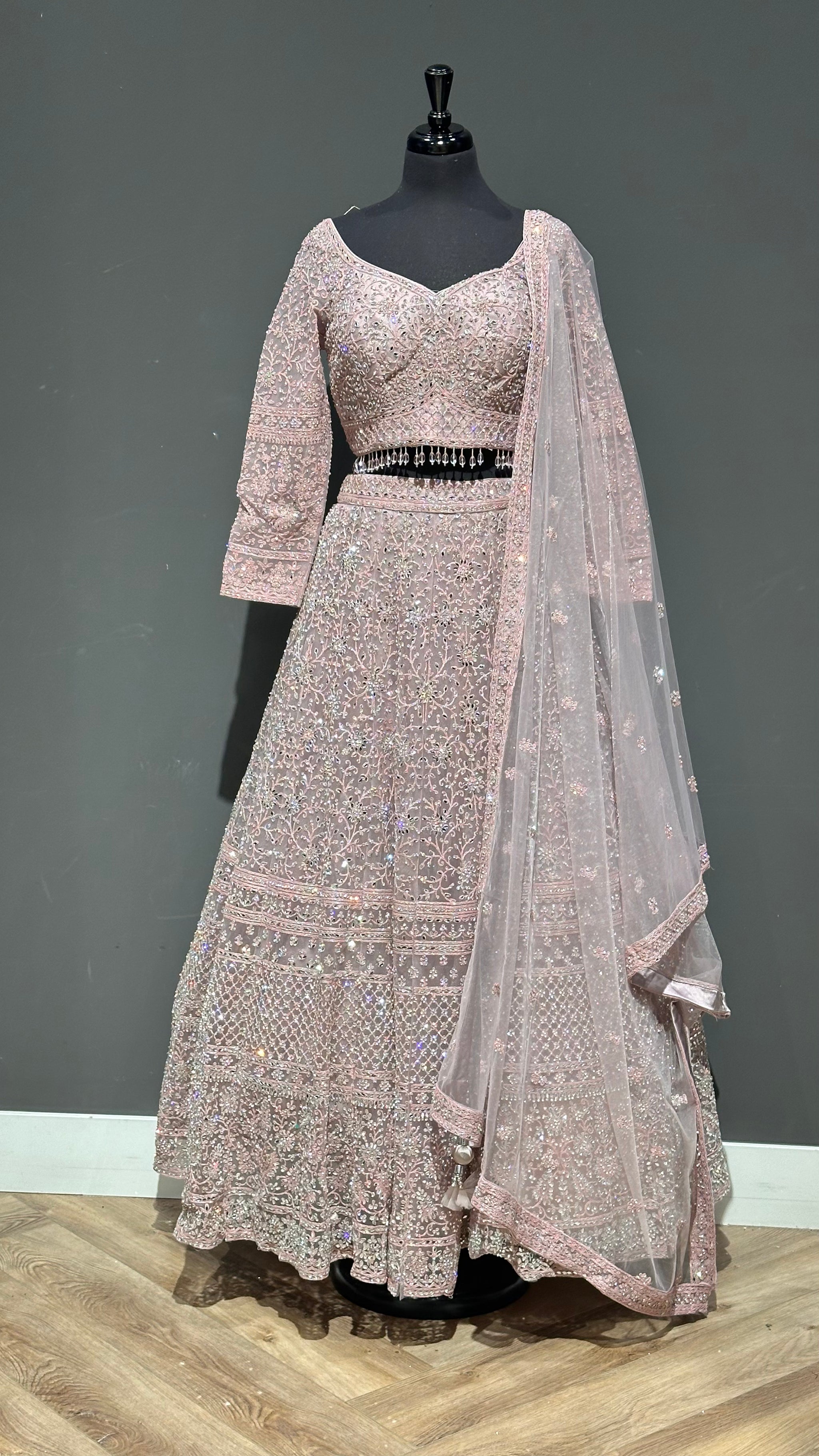 Mauve Lehenga