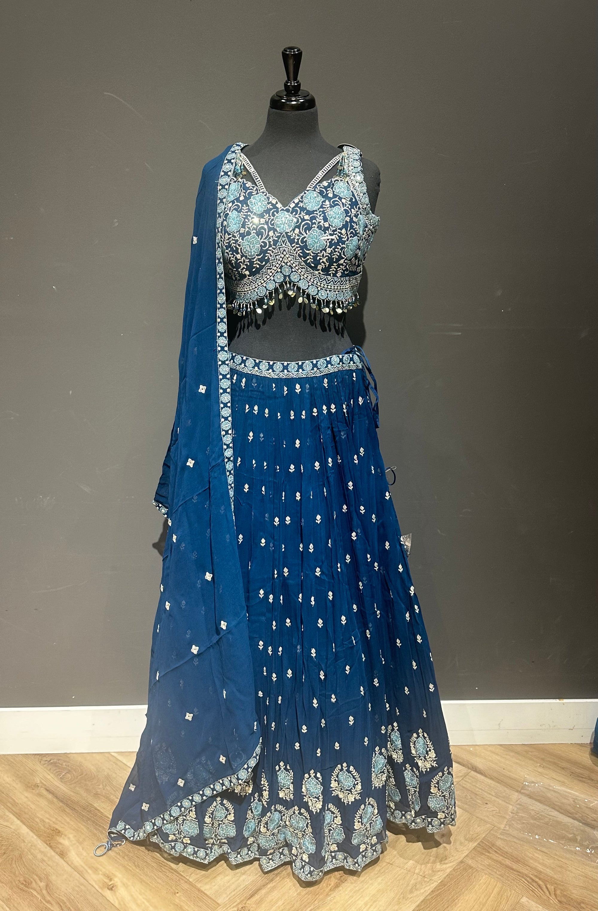 Floral Embroidery Lehenga