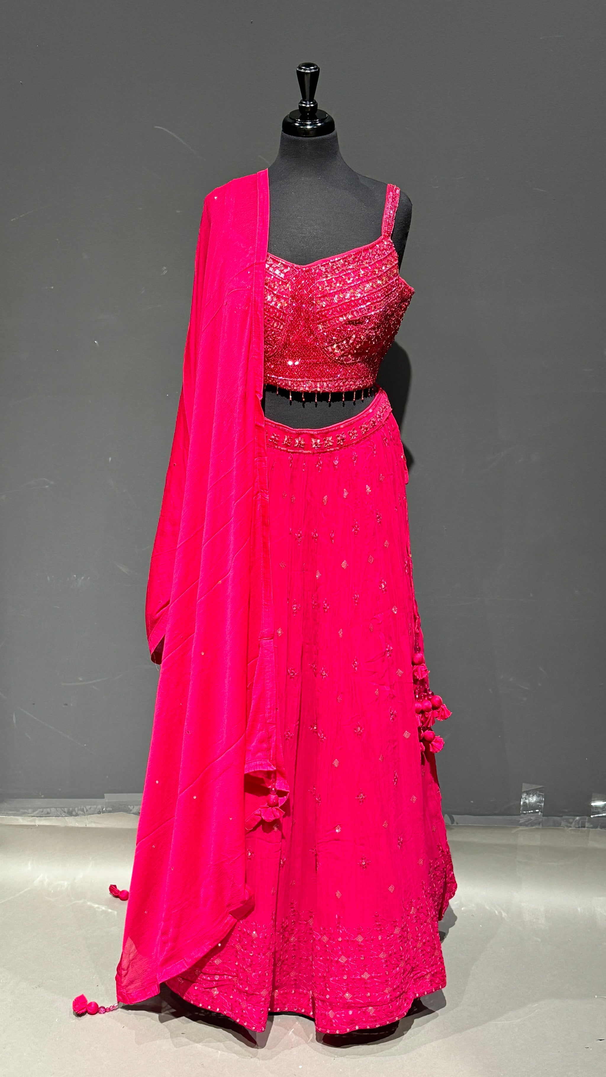 Lehenga with Choli Cut Blouse