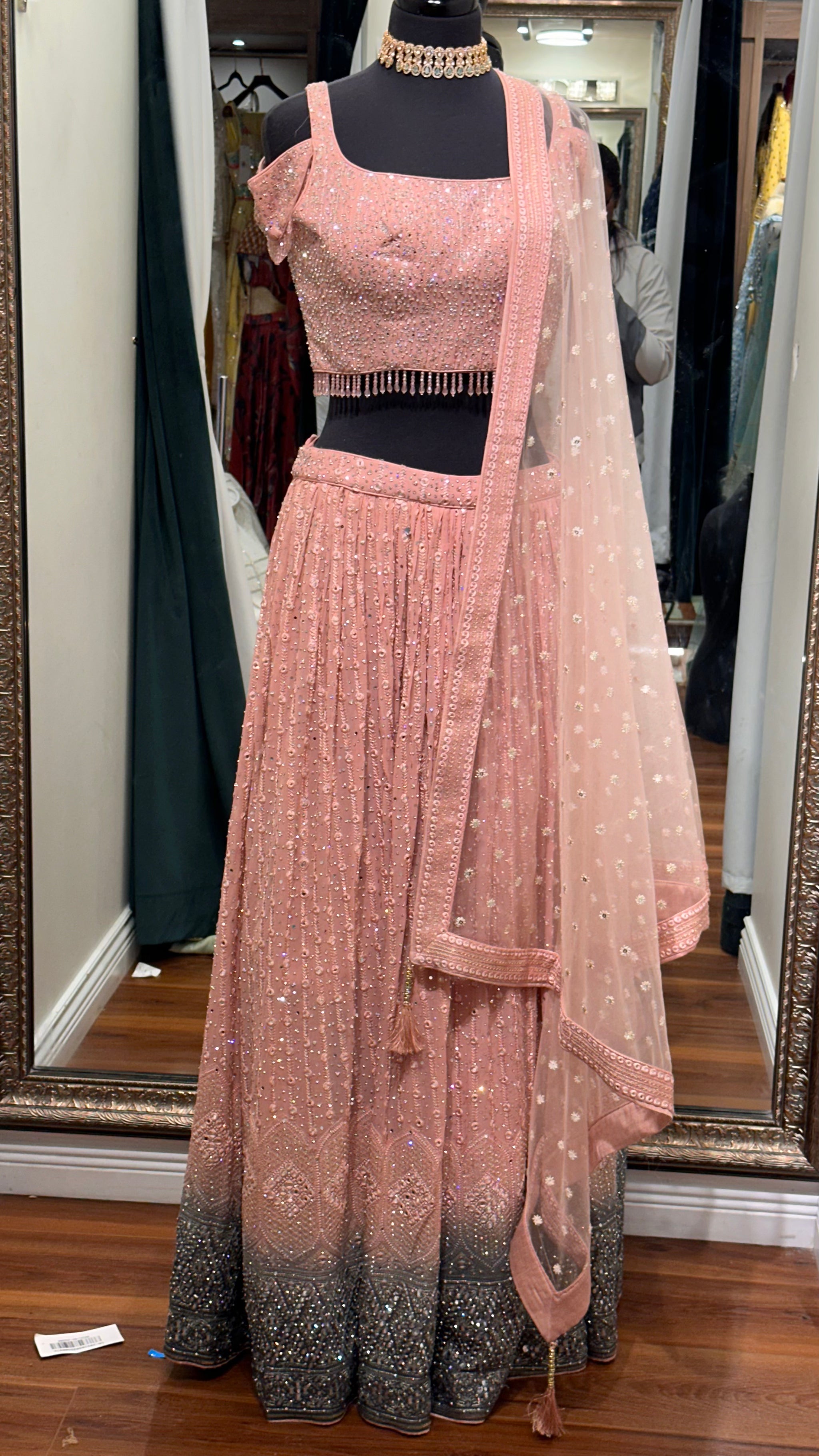 Two-tone Lehenga