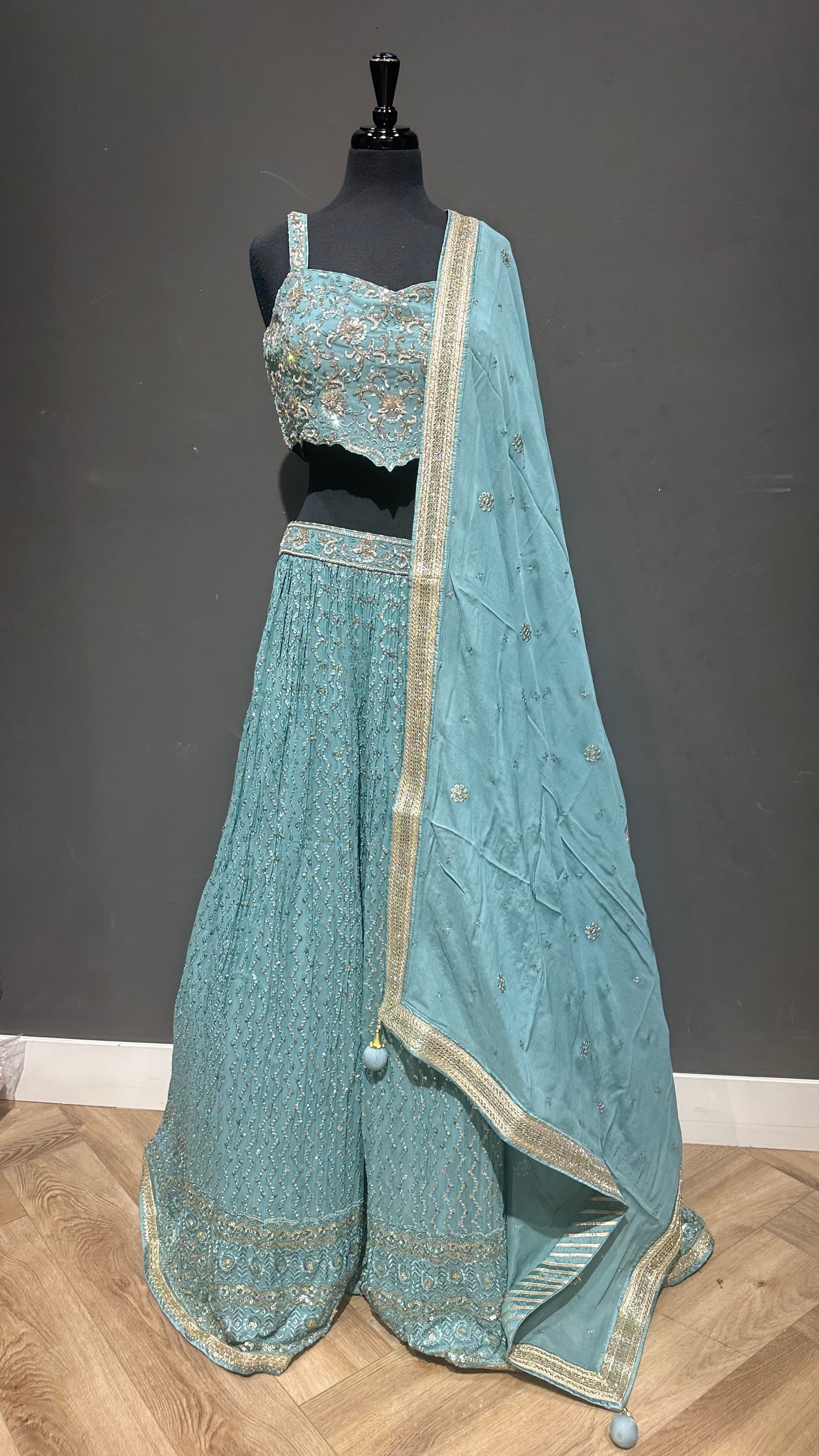 Ravishing Sequin-Shiny Lehenga