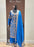 Electric Blue Sharara Suit