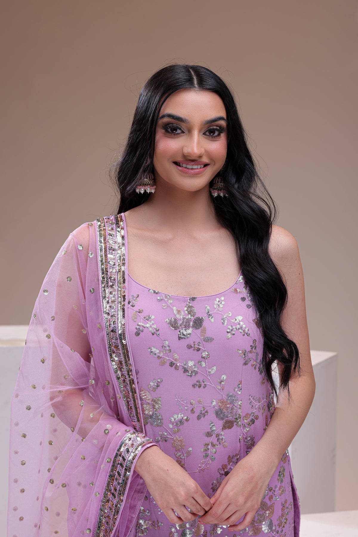 Graciously Embodied Gharara Suit