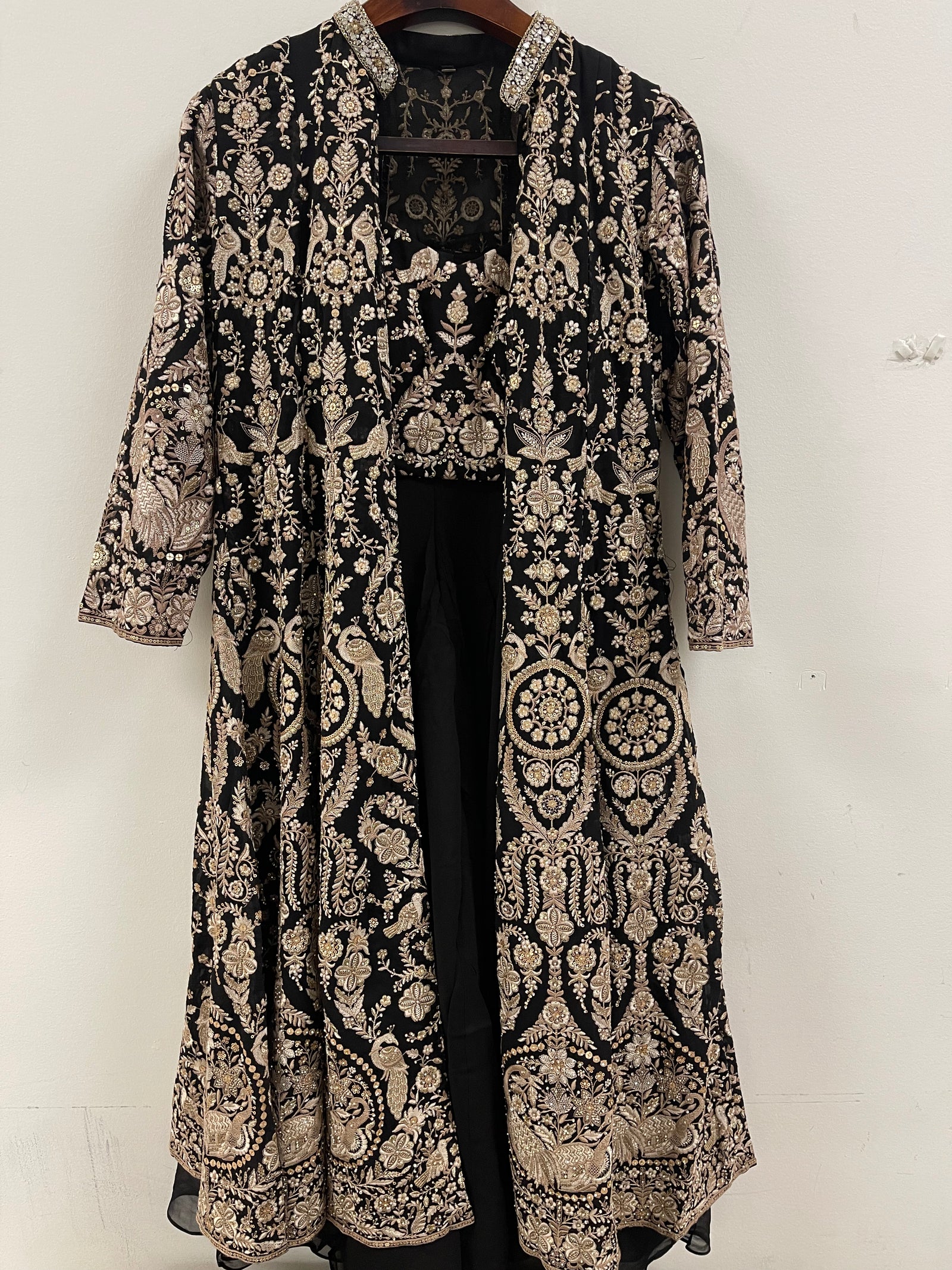 Stunning Jacket with Blouse and Sharara