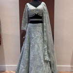 Classic Confluence Pearl Lehenga