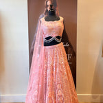 Sparkling Mirror Embellished Lehenga