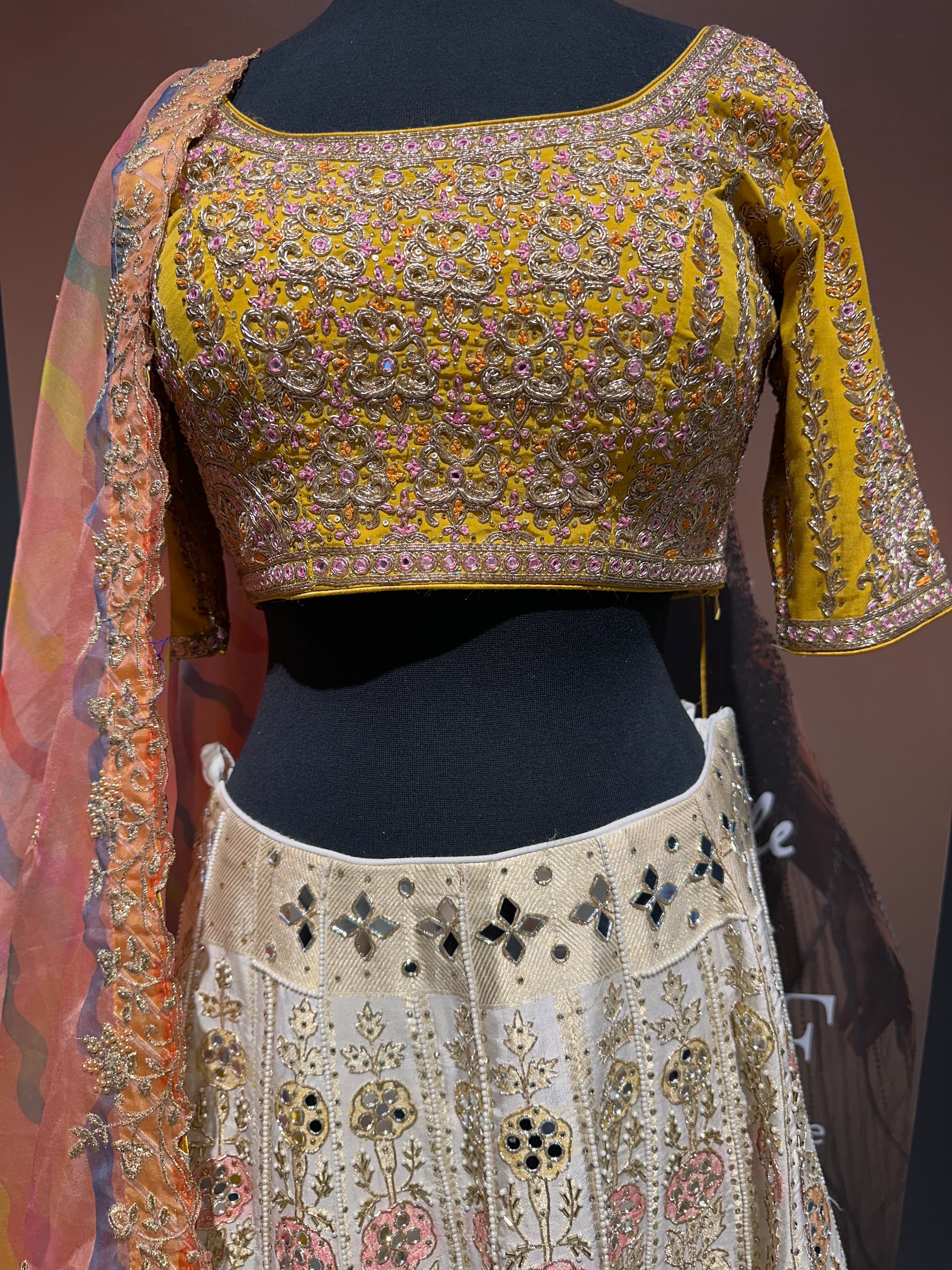 Stunning Multi Color Lehenga