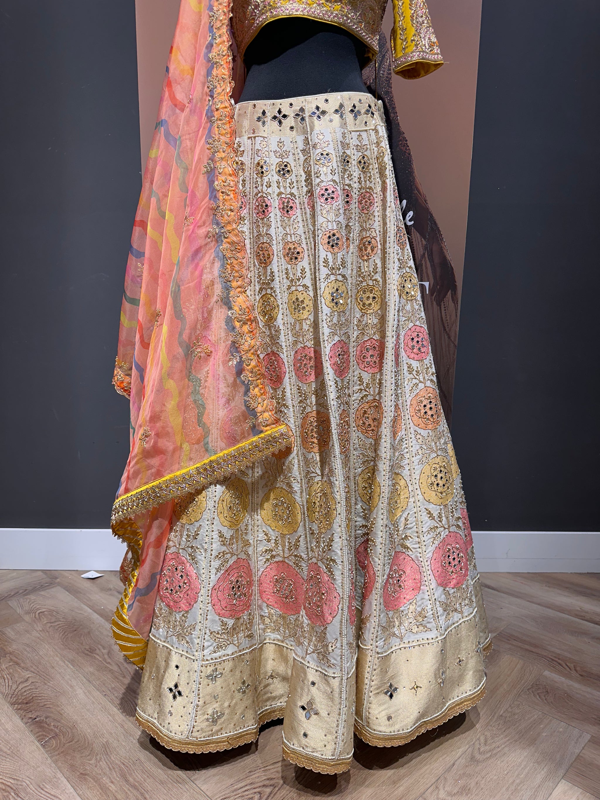 Stunning Multi Color Lehenga