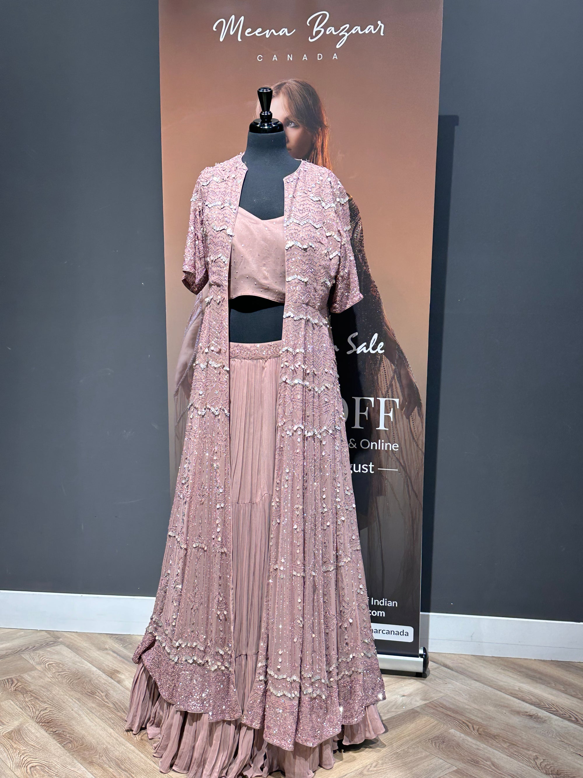 Embellished Jacket Lehenga