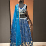 Embroidered Cultural Fusion Lehenga