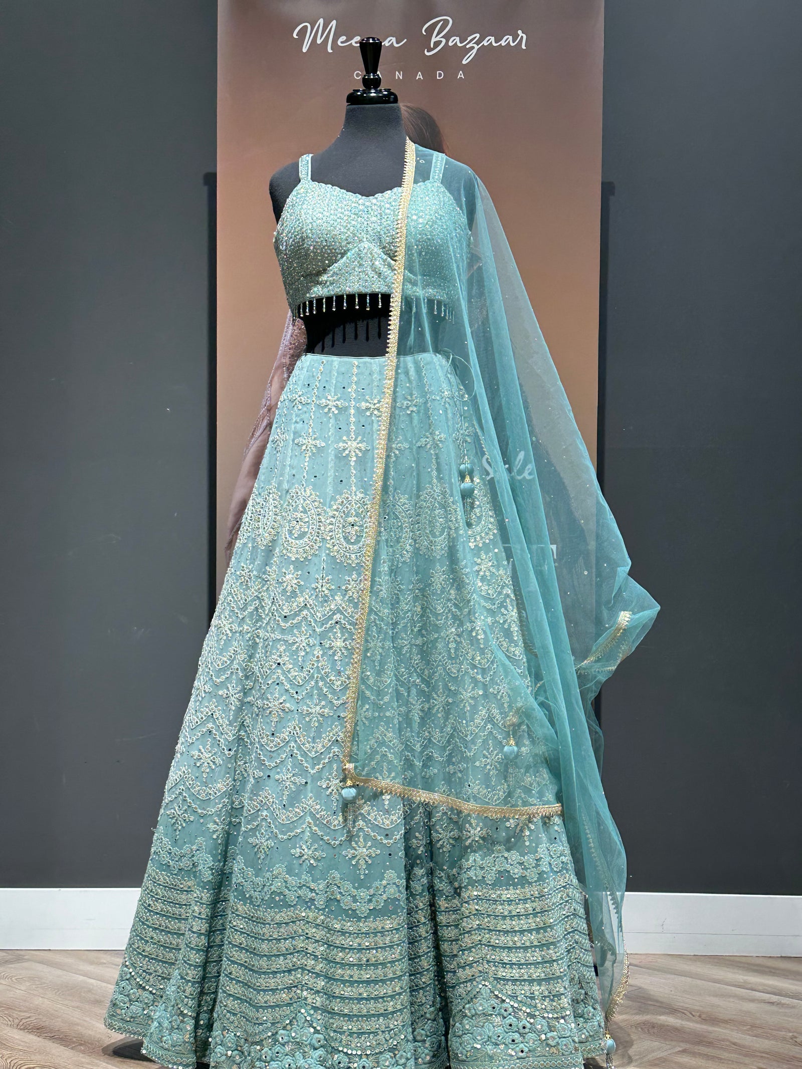 Mystical Vibe Lehenga with Crop Top