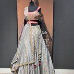 Exquisite Mirror Work Lehenga