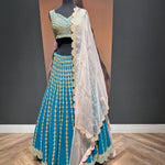 Ravishing Blue Lehenga