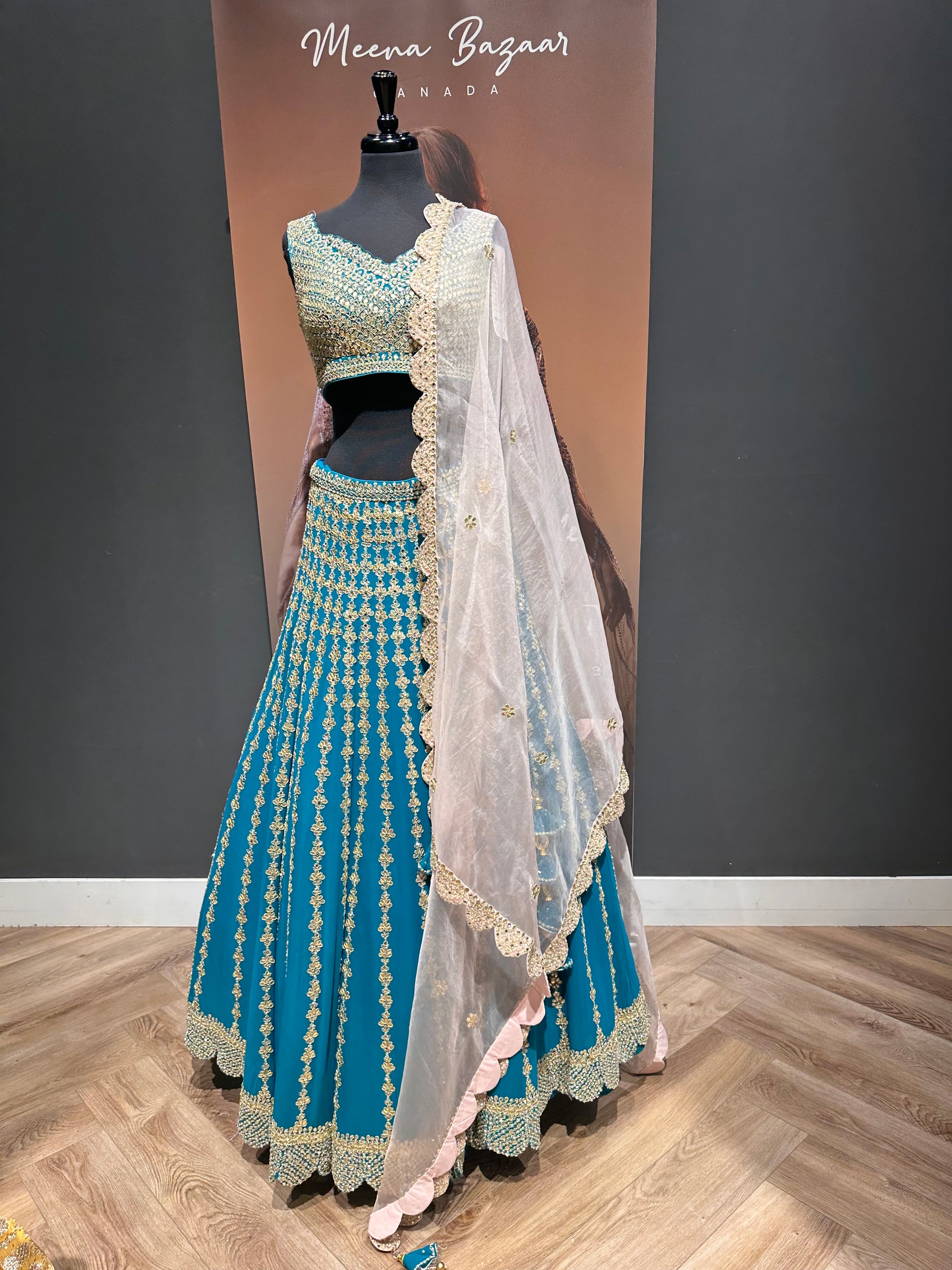 Ravishing Blue Lehenga