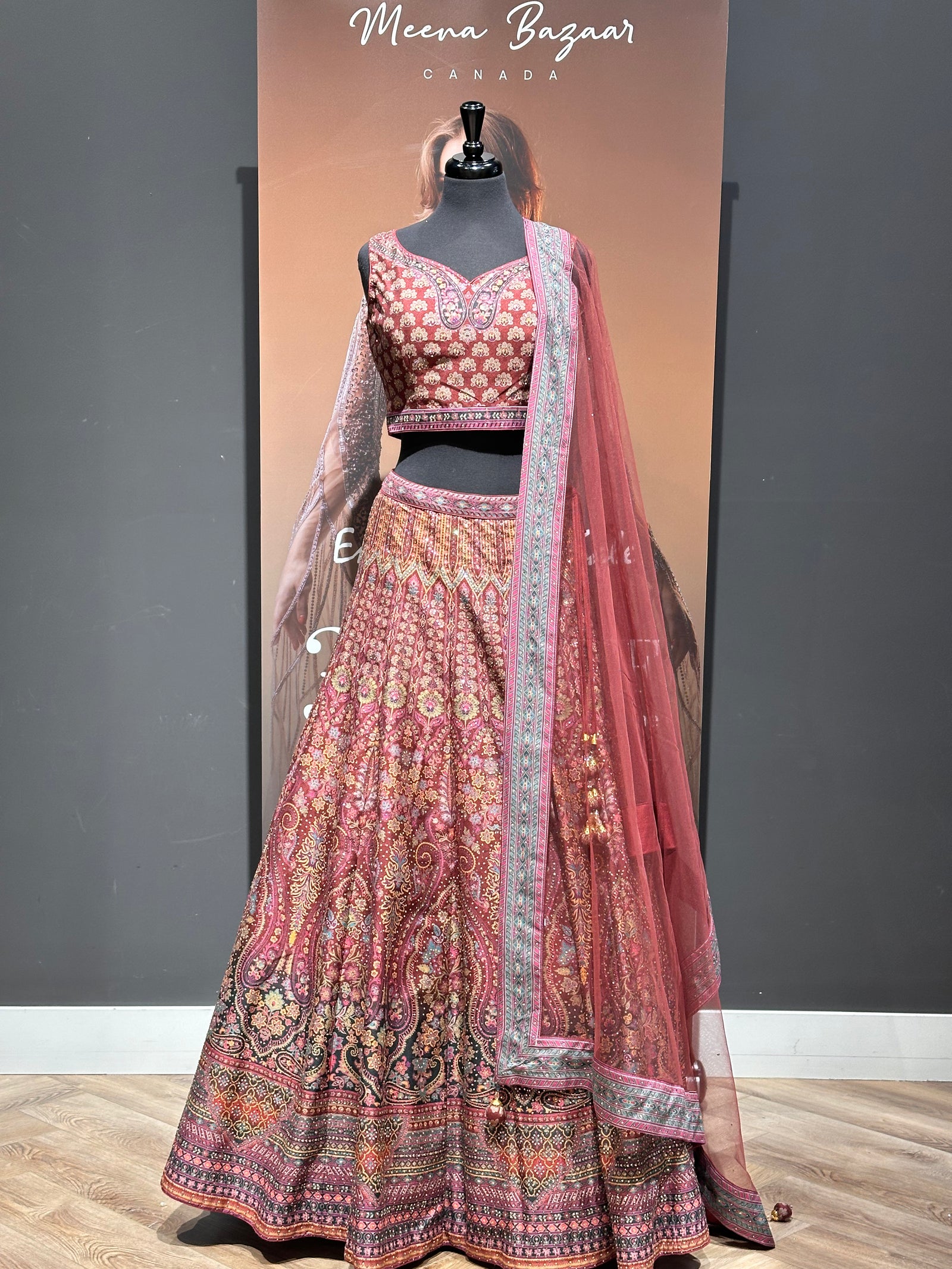 Digital print Lehenga