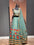 Forest Green Floral Lehenga