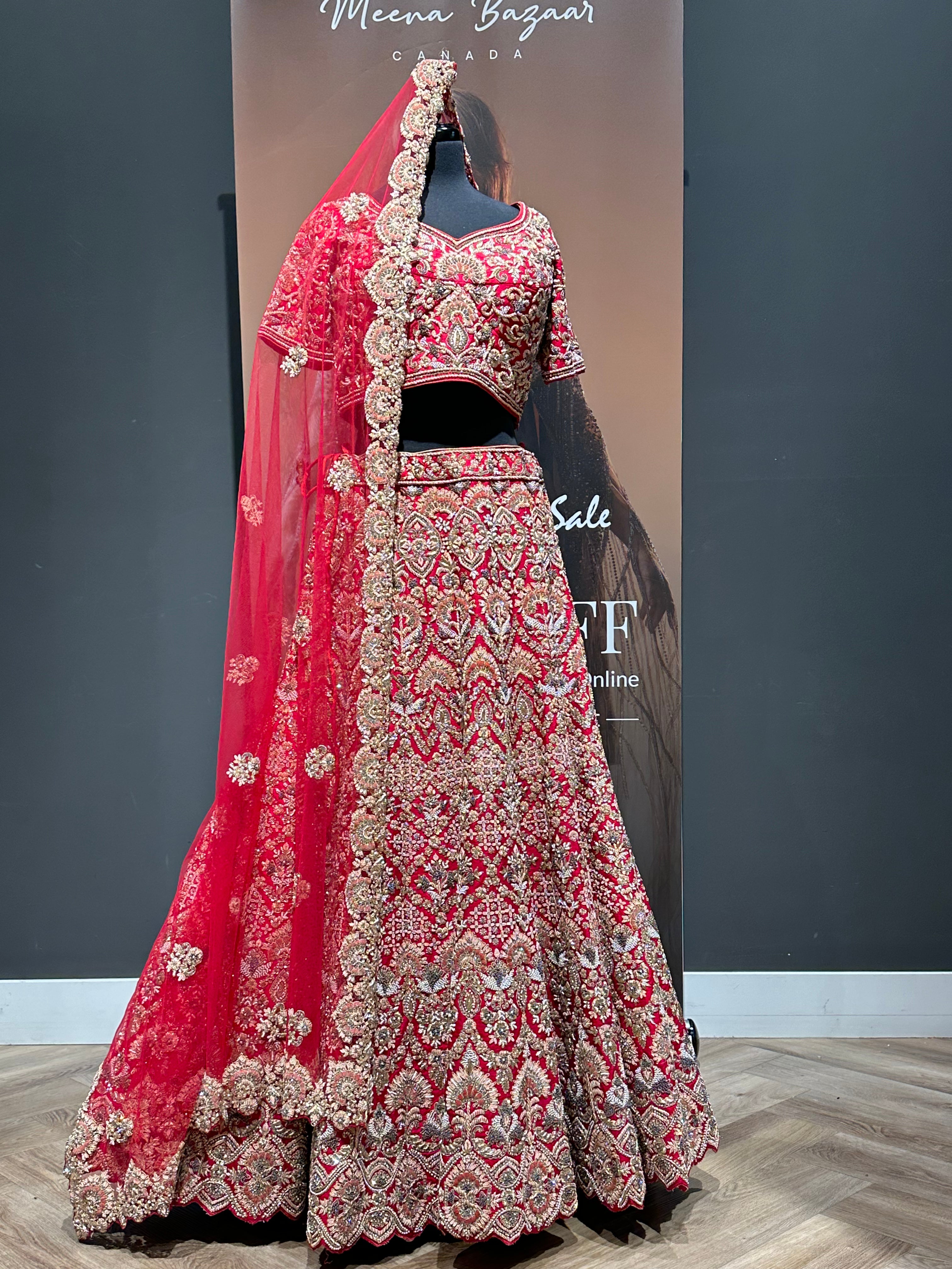 Meena bazaar bridal outlet collection