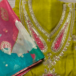 Pant Suit with Banarsi Dupatta