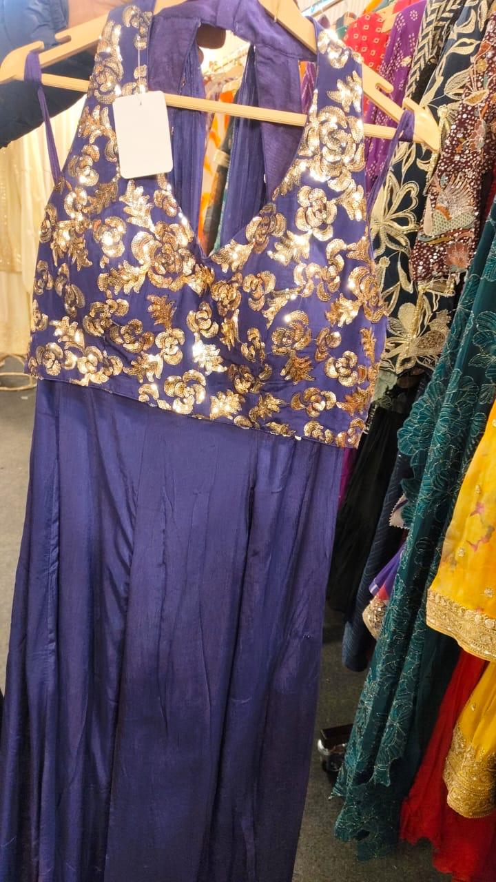 Sequin Blouse with Sharara