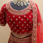 Red Bridal Exquisite Lehenga