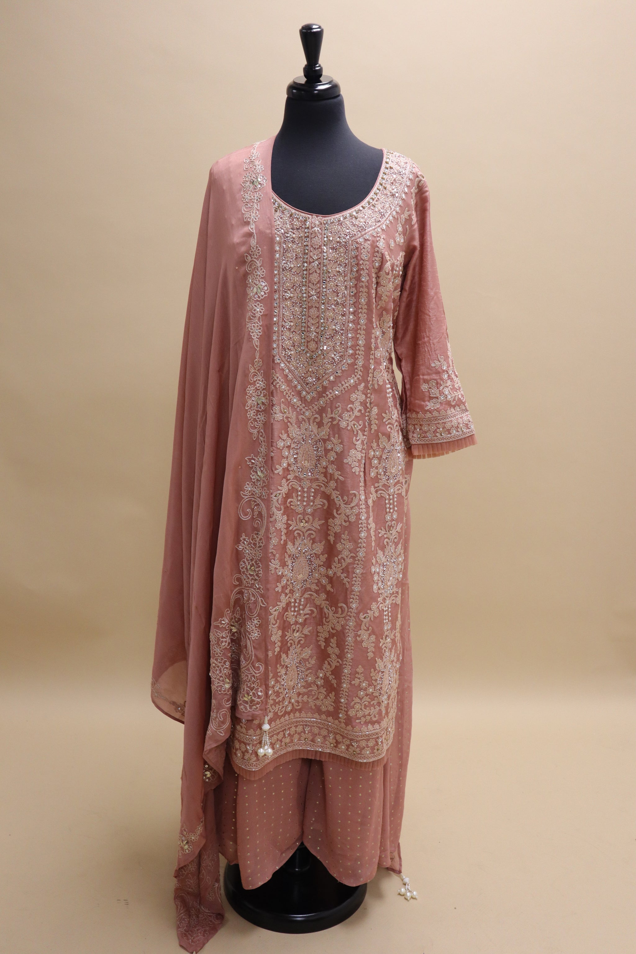 Sharara Suit with Mukaish Work