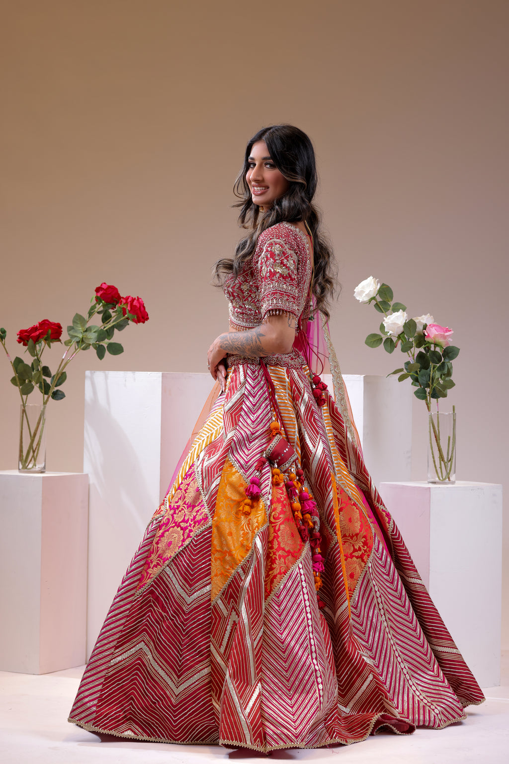 Old School Look Lehenga
