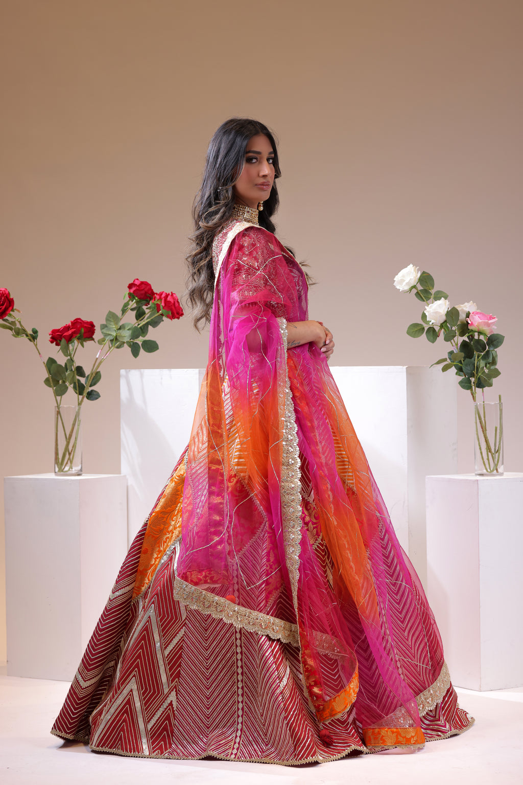 Old School Look Lehenga