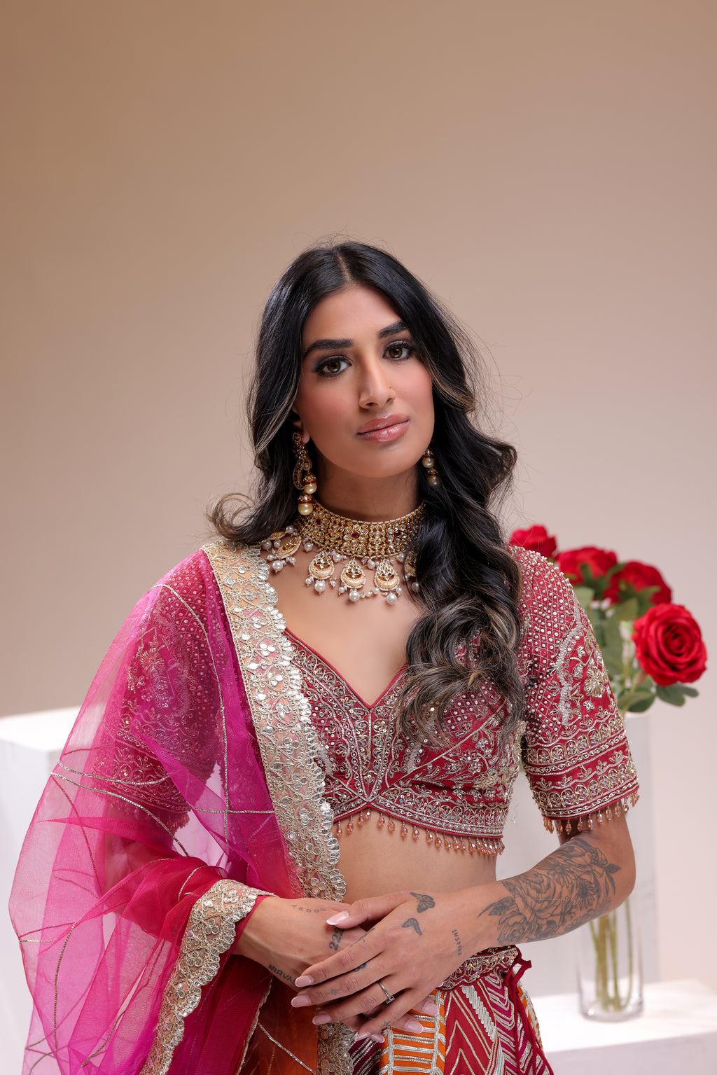 Old School Look Lehenga