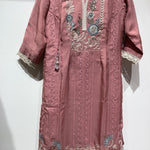 Plazzo Suit in Onion Color.