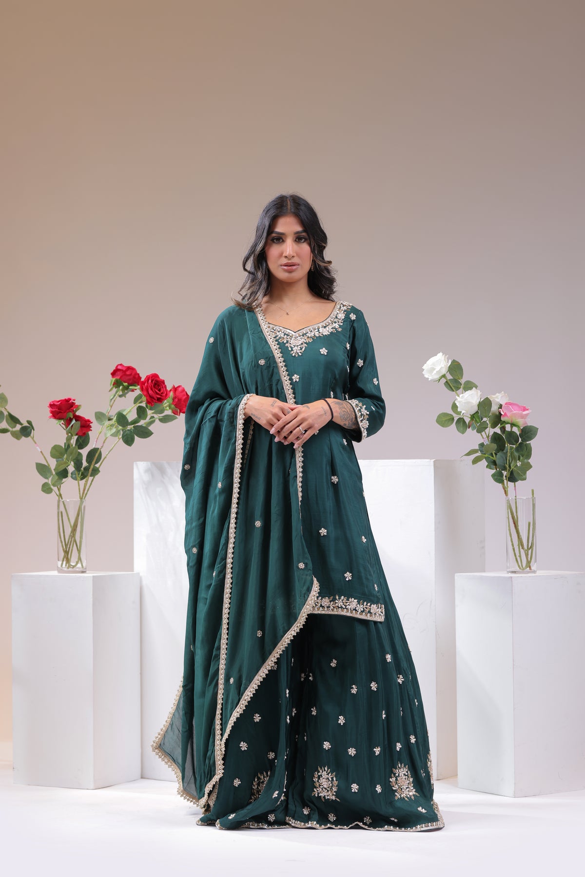 Outstanding Sharara Suit