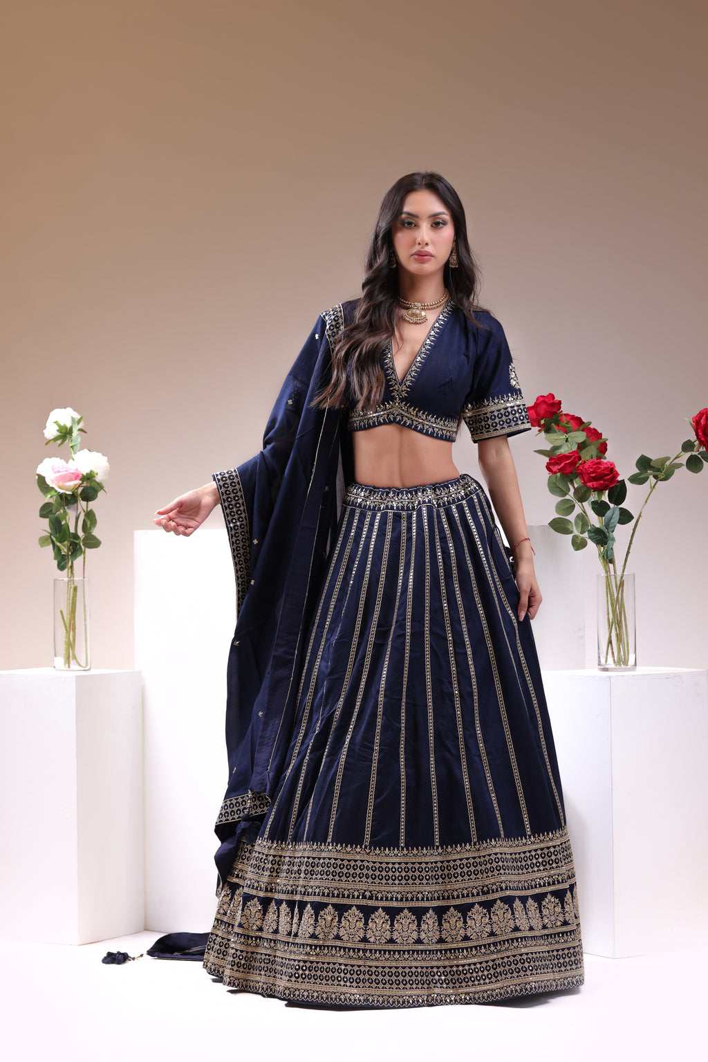 Traditional Kalian Lehenga