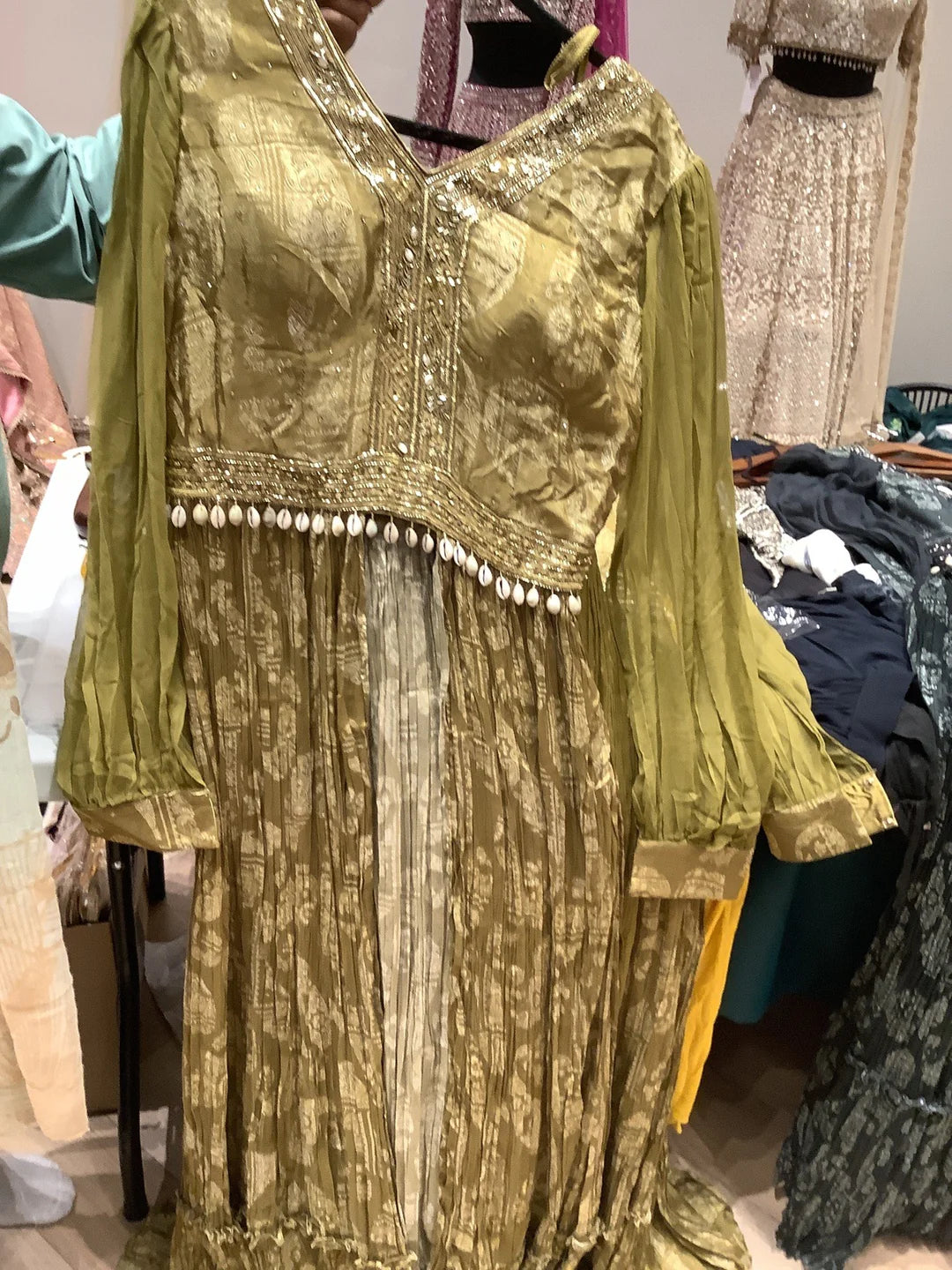 Boutique style sharara sales suits