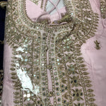 elegant light color Sharara for parties and events.