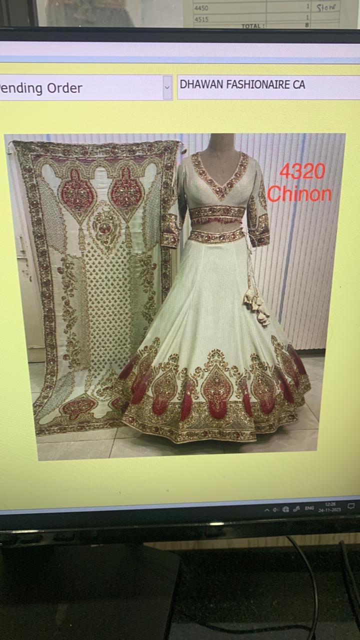 Lehenga with Kora Combo