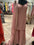 Dust Pink Sharara Suit for women.