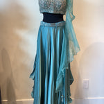 Crop Sharara Contemporary Outfit