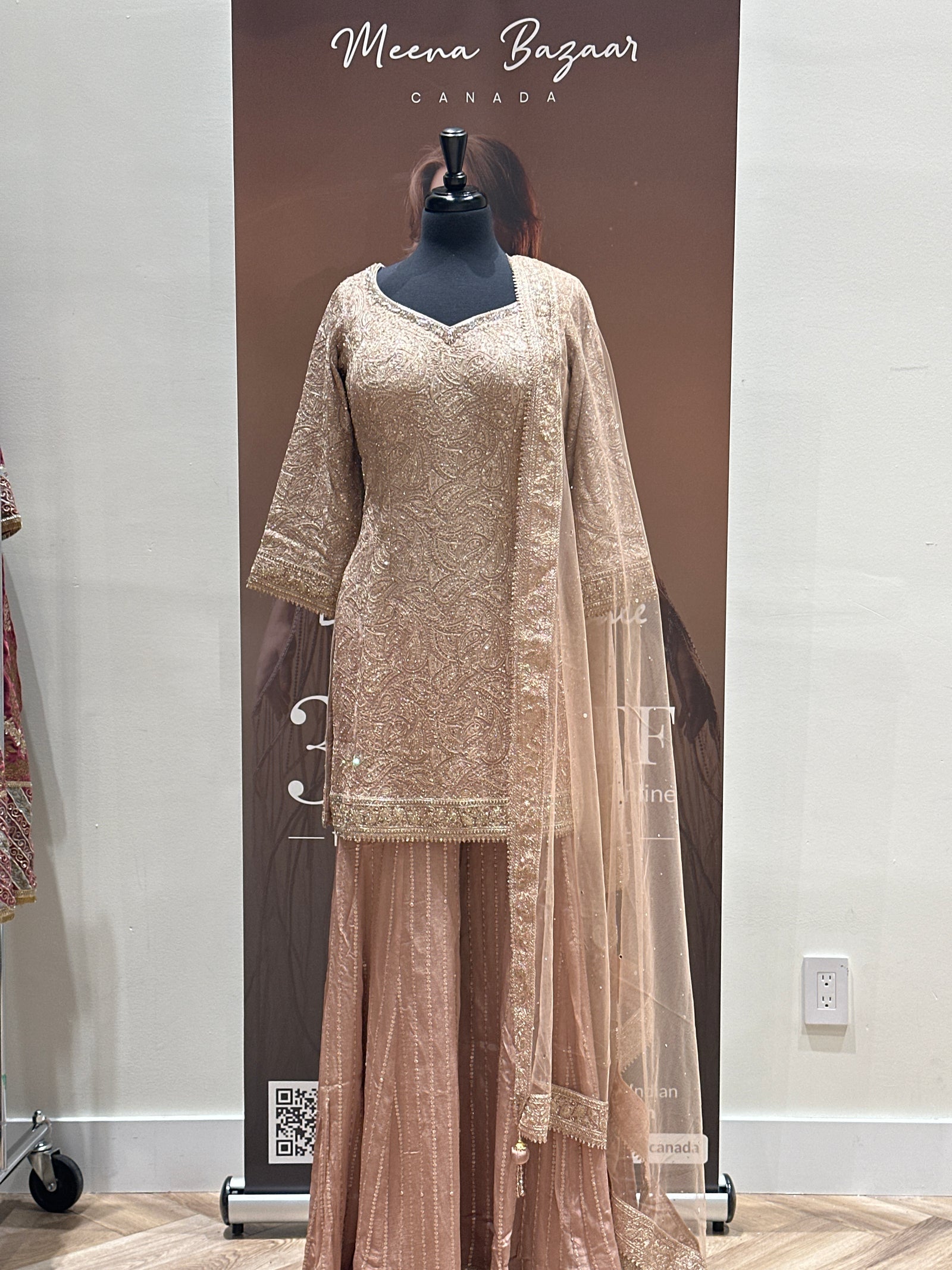 Elegant Ethnic Sharara Suit