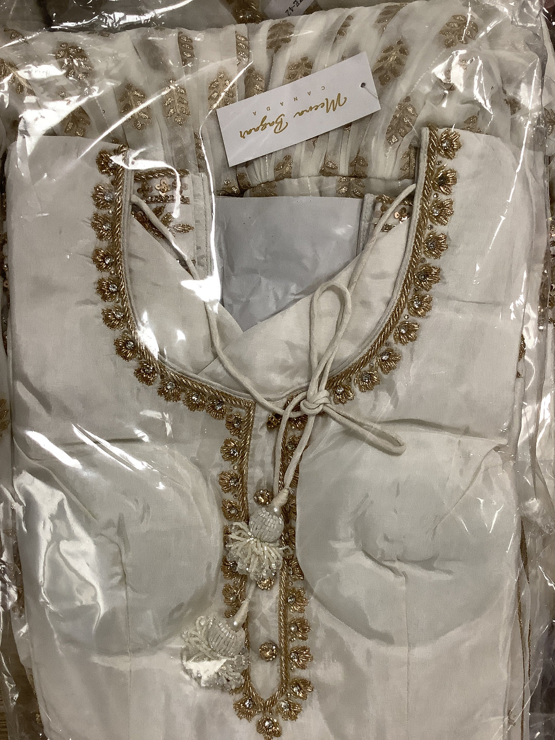 Ivory Gharara Suit for Women.
