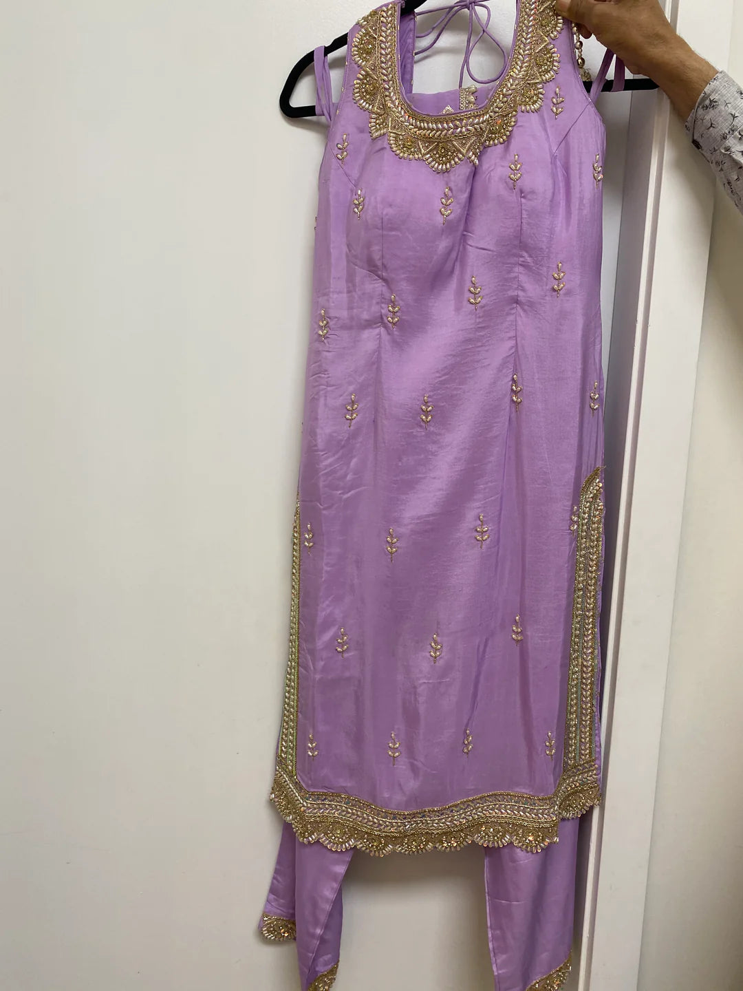 Lavender Pant Suit for Women.