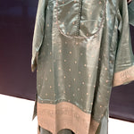 Green Gharara Outfit for women.