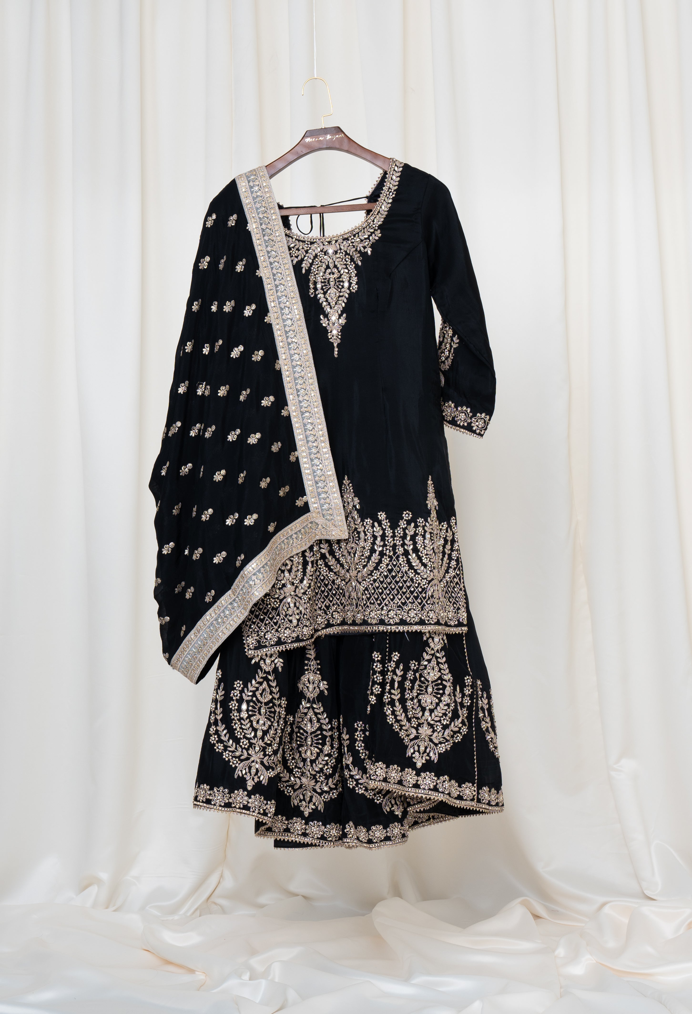 Meena bazaar sharara suit hotsell