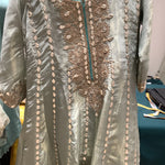 Sage Green Sharara Suit for Ladies.