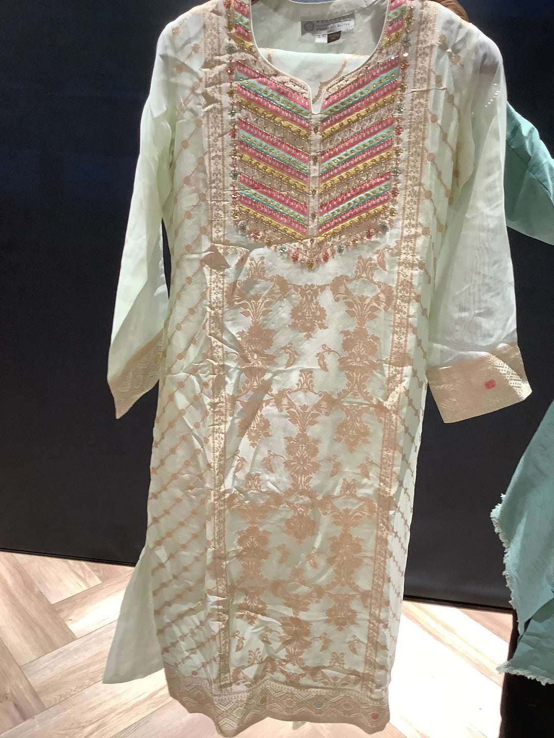 Sea Green Sharara Outfit for Women.