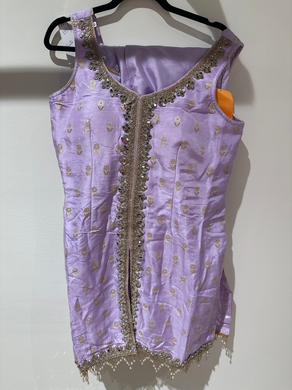 Lavender Shirt Pant Outfit for Women